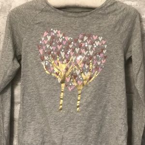 Osh Kosh Girl's T Shirt with Sequins and Sparkles